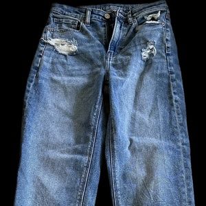 American Eagle Outfitters  Mom Jeans Straight Size 2 Short